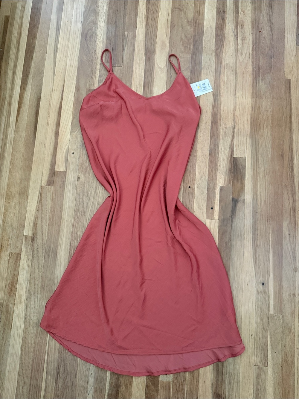 a new day Rust Red Slip Midi Dress - Picture 1 of 5